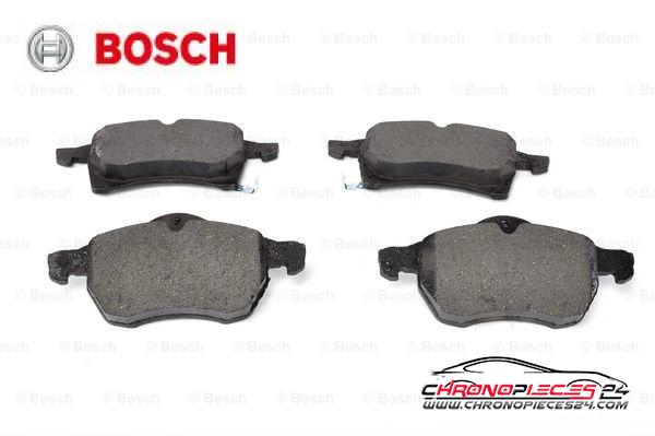 Achat de BOSCH 0 986 424 457 Kit de plaquettes de frein, frein à disque pas chères