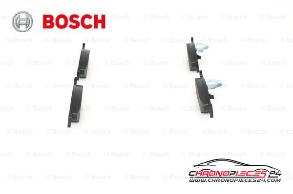 Achat de BOSCH 0 986 424 462 Kit de plaquettes de frein, frein à disque pas chères