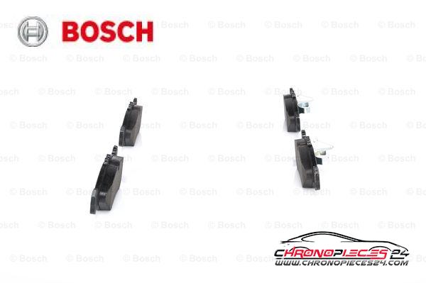 Achat de BOSCH 0 986 424 463 Kit de plaquettes de frein, frein à disque pas chères