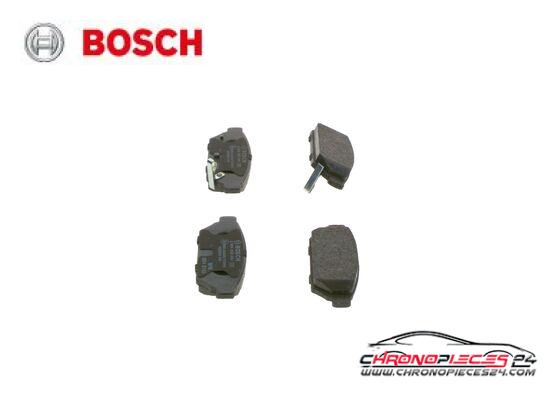 Achat de BOSCH 0 986 424 464 Kit de plaquettes de frein, frein à disque pas chères