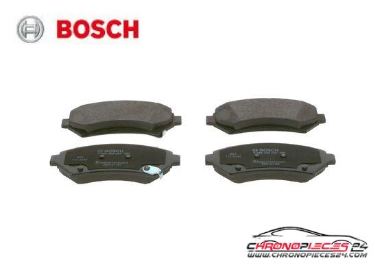 Achat de BOSCH 0 986 424 466 Kit de plaquettes de frein, frein à disque pas chères