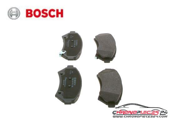 Achat de BOSCH 0 986 424 466 Kit de plaquettes de frein, frein à disque pas chères