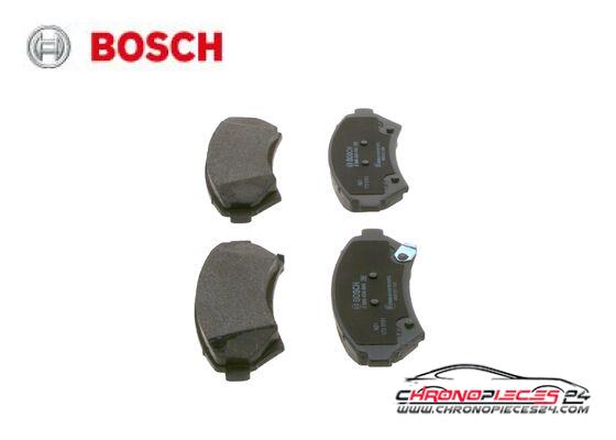 Achat de BOSCH 0 986 424 466 Kit de plaquettes de frein, frein à disque pas chères