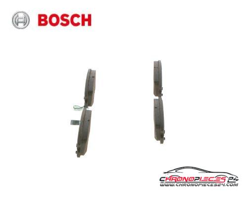 Achat de BOSCH 0 986 424 467 Kit de plaquettes de frein, frein à disque pas chères