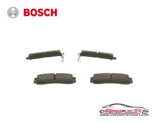 Achat de BOSCH 0 986 424 467 Kit de plaquettes de frein, frein à disque pas chères