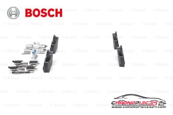 Achat de BOSCH 0 986 424 469 Kit de plaquettes de frein, frein à disque pas chères