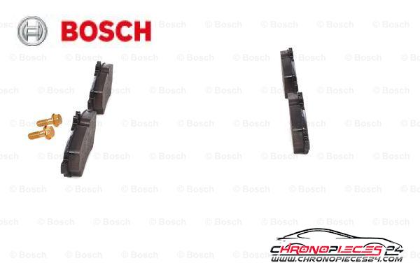 Achat de BOSCH 0 986 424 470 Kit de plaquettes de frein, frein à disque pas chères