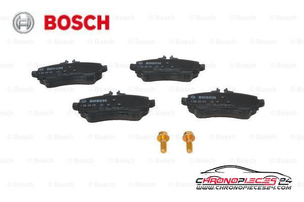 Achat de BOSCH 0 986 424 470 Kit de plaquettes de frein, frein à disque pas chères