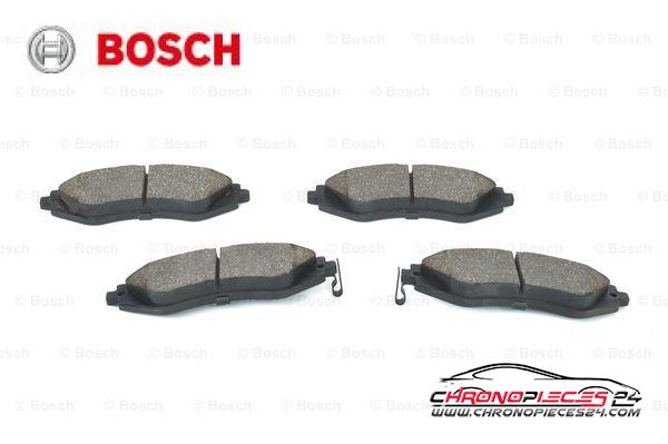 Achat de BOSCH 0 986 424 474 Kit de plaquettes de frein, frein à disque pas chères