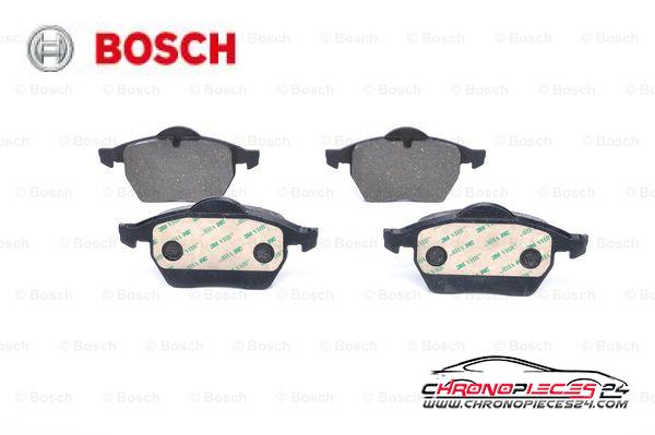 Achat de BOSCH 0 986 424 481 Kit de plaquettes de frein, frein à disque pas chères