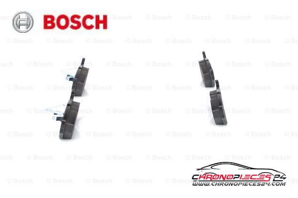 Achat de BOSCH 0 986 424 484 Kit de plaquettes de frein, frein à disque pas chères