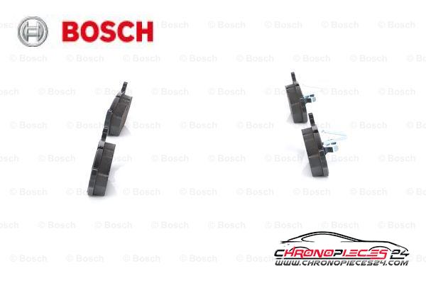 Achat de BOSCH 0 986 424 484 Kit de plaquettes de frein, frein à disque pas chères