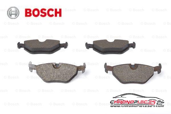 Achat de BOSCH 0 986 424 484 Kit de plaquettes de frein, frein à disque pas chères