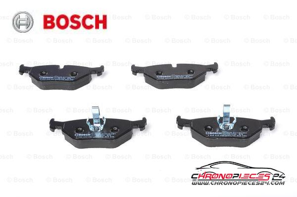 Achat de BOSCH 0 986 424 484 Kit de plaquettes de frein, frein à disque pas chères