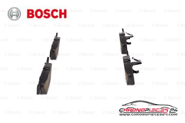 Achat de BOSCH 0 986 424 485 Kit de plaquettes de frein, frein à disque pas chères