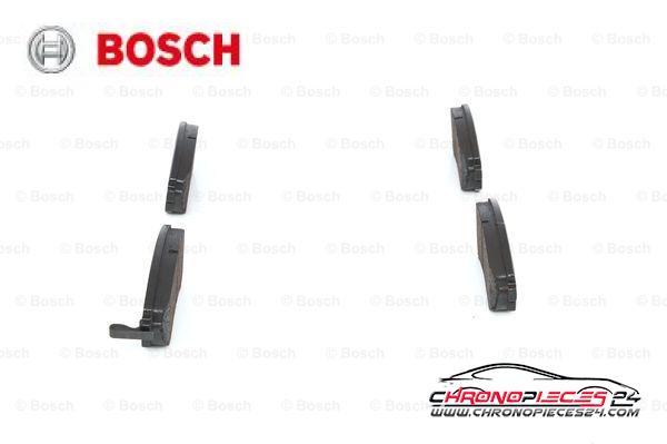 Achat de BOSCH 0 986 424 489 Kit de plaquettes de frein, frein à disque pas chères