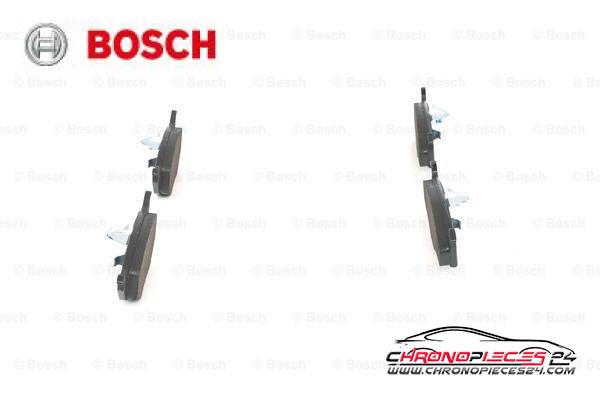 Achat de BOSCH 0 986 424 502 Kit de plaquettes de frein, frein à disque pas chères