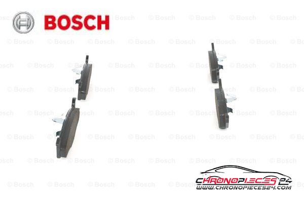 Achat de BOSCH 0 986 424 502 Kit de plaquettes de frein, frein à disque pas chères