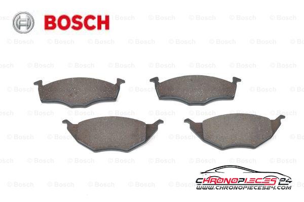 Achat de BOSCH 0 986 424 502 Kit de plaquettes de frein, frein à disque pas chères