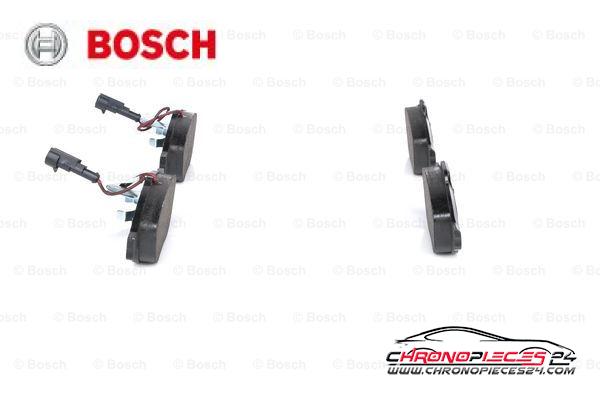 Achat de BOSCH 0 986 424 507 Kit de plaquettes de frein, frein à disque pas chères