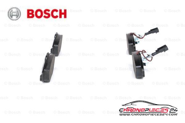 Achat de BOSCH 0 986 424 507 Kit de plaquettes de frein, frein à disque pas chères