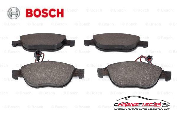 Achat de BOSCH 0 986 424 507 Kit de plaquettes de frein, frein à disque pas chères