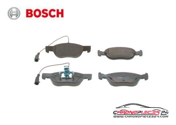 Achat de BOSCH 0 986 424 510 Kit de plaquettes de frein, frein à disque pas chères