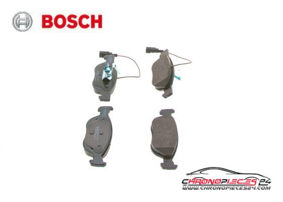 Achat de BOSCH 0 986 424 510 Kit de plaquettes de frein, frein à disque pas chères