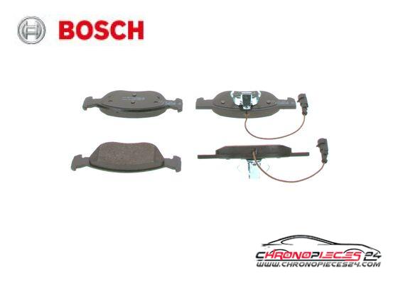 Achat de BOSCH 0 986 424 510 Kit de plaquettes de frein, frein à disque pas chères