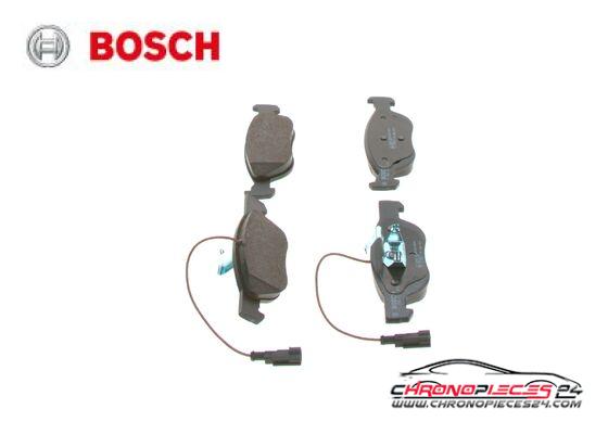 Achat de BOSCH 0 986 424 510 Kit de plaquettes de frein, frein à disque pas chères