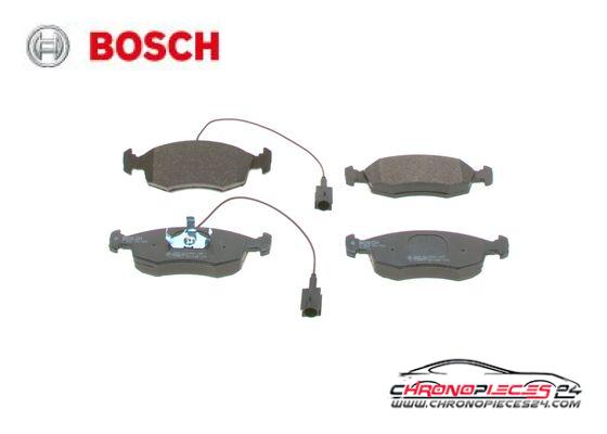 Achat de BOSCH 0 986 424 515 Kit de plaquettes de frein, frein à disque pas chères