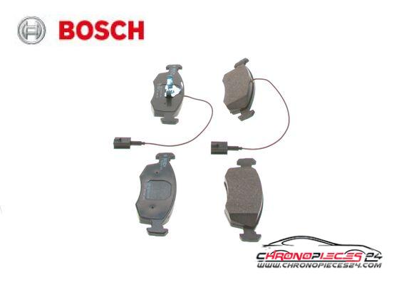 Achat de BOSCH 0 986 424 515 Kit de plaquettes de frein, frein à disque pas chères