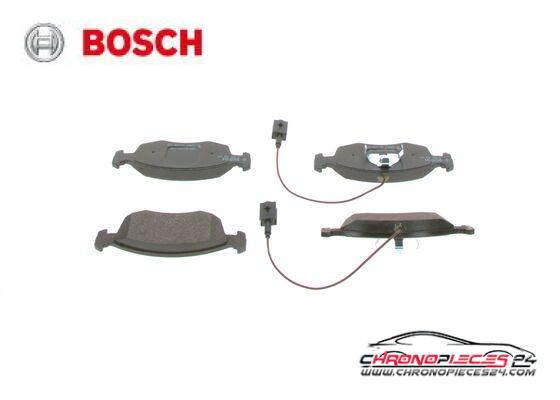 Achat de BOSCH 0 986 424 515 Kit de plaquettes de frein, frein à disque pas chères