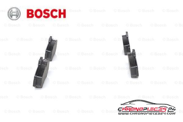 Achat de BOSCH 0 986 424 516 Kit de plaquettes de frein, frein à disque pas chères