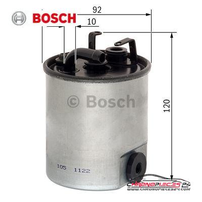 Achat de BOSCH F 026 402 044 Filtre à carburant pas chères