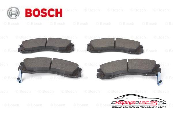 Achat de BOSCH 0 986 424 523 Kit de plaquettes de frein, frein à disque pas chères