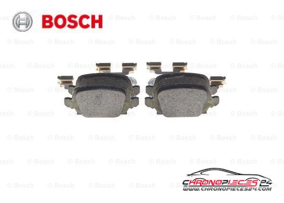 Achat de BOSCH 0 986 424 528 Kit de plaquettes de frein, frein à disque pas chères