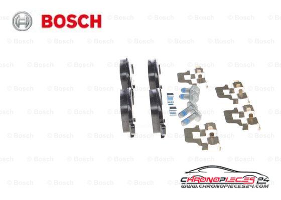 Achat de BOSCH 0 986 424 528 Kit de plaquettes de frein, frein à disque pas chères