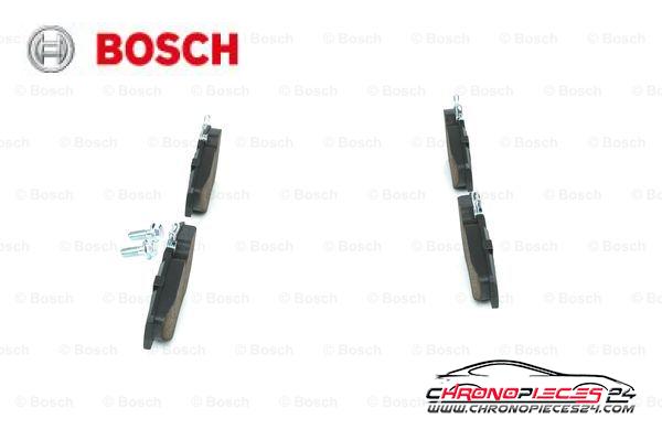 Achat de BOSCH 0 986 424 531 Kit de plaquettes de frein, frein à disque pas chères