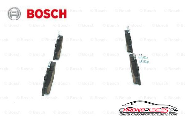 Achat de BOSCH 0 986 424 531 Kit de plaquettes de frein, frein à disque pas chères