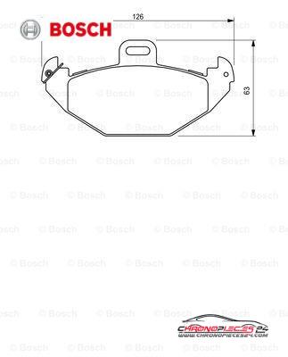 Achat de BOSCH 0 986 424 532 Kit de plaquettes de frein, frein à disque pas chères