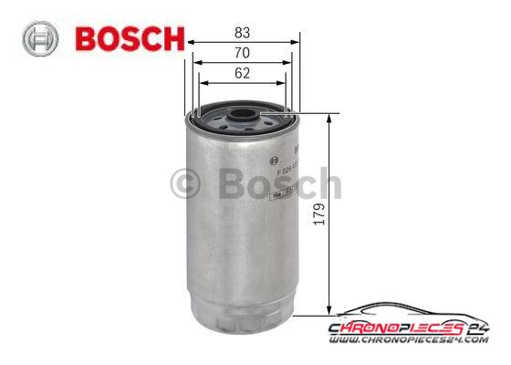 Achat de BOSCH F 026 402 071 Filtre à carburant pas chères