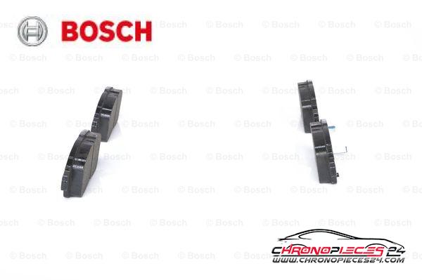 Achat de BOSCH 0 986 424 535 Kit de plaquettes de frein, frein à disque pas chères