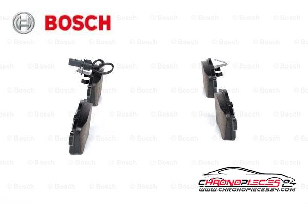 Achat de BOSCH 0 986 424 537 Kit de plaquettes de frein, frein à disque pas chères