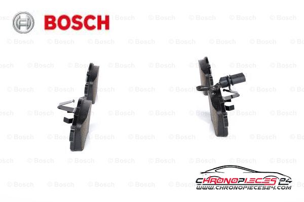 Achat de BOSCH 0 986 424 537 Kit de plaquettes de frein, frein à disque pas chères