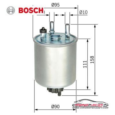 Achat de BOSCH F 026 402 082 Filtre à carburant pas chères