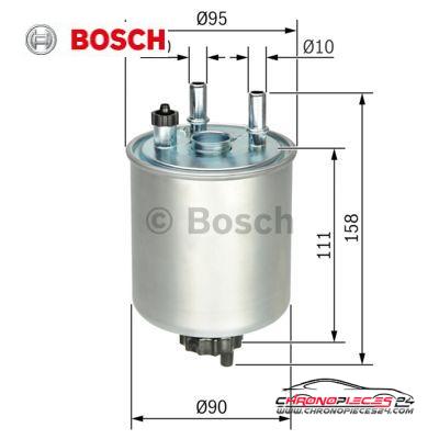 Achat de BOSCH F 026 402 082 Filtre à carburant pas chères