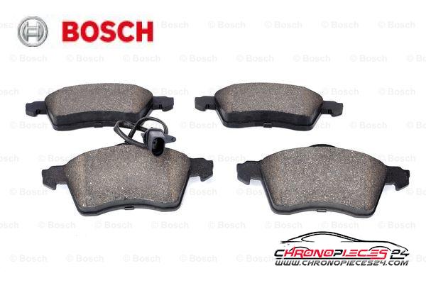 Achat de BOSCH 0 986 424 537 Kit de plaquettes de frein, frein à disque pas chères