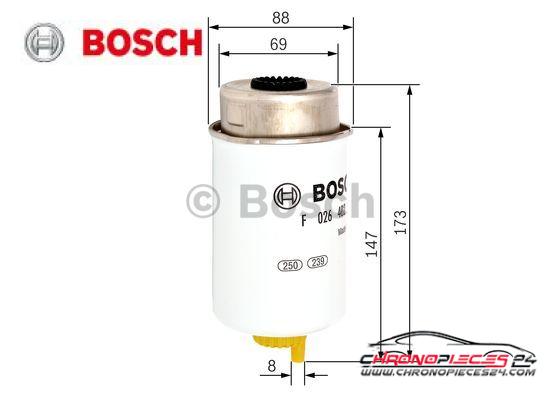 Achat de BOSCH F 026 402 088 Filtre à carburant pas chères