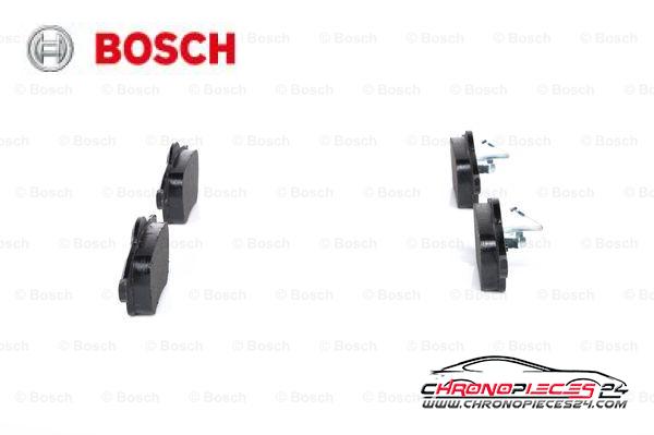 Achat de BOSCH 0 986 424 539 Kit de plaquettes de frein, frein à disque pas chères